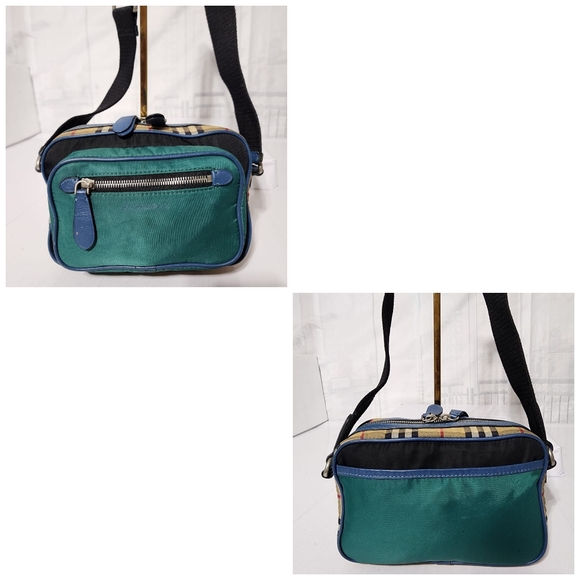 Burberry Camera Canvas Nylon Crossbody Bag - Picture 7 of 11